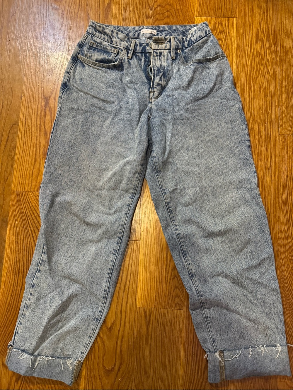 Good American Boyfriend Relaxed Fit Jeans